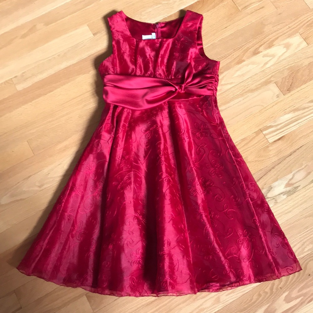 Bonnie Jean Red Dress